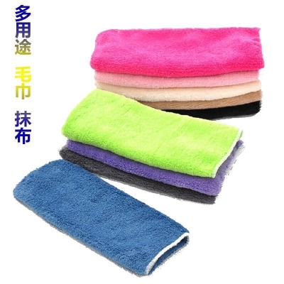 Multi - functional super soft fleece kitchen supplies dishwashing towels decontamination baijie daily provisions household cleaning cloth dishcloth