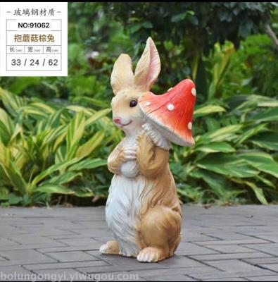 Rabbit series resin handicraft decoration