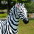 Zebra Ornaments Resin FRP Outdoor Animal Crafts