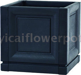 4221N square flowerpot plastic flowerpot
