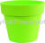 5822N thickened plastic flowerpot with colorful international pot