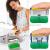 Slingifts Soap Dispenser Sponge Caddy 2 in 1 Manual Press Liquid Soap Dispenser Pump Sponge Caddy Storage for Kitchen