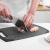 Manufacturers direct black marble effect cutting board TPR non-skid cutting board copy marble cutting board