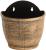 8004S painted wall hanging plastic flower pot