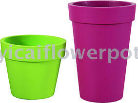 5822N thickened plastic flowerpot with colorful international pot