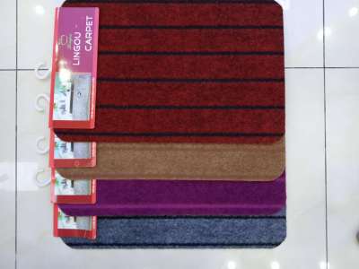 The new style carpet with anti-slip and dustproof space velvet floor mat