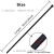 Multi-function 12-inch nylon self-locking cable tie black cable zipper tie heavy duty nylon tie