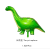 New Arrival Jurassic Dinosaur Aluminum Foil Balloon Celebration Party Baby Birthday Decoration Balloon