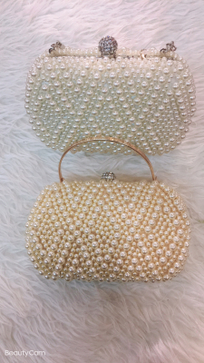 Debutante Gala Dinner Evening Bag Handmade Pearl Bag Handbag