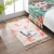 Tassel knot printing floor mat cloth art cotton thread braid floor mat pad feel feel small modern simple bedside carpet