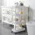 Movable slot rack kitchen supplies household appliances daqo toilet floor type slot trolley storage rack