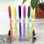 Simple ball pen one-time meeting pen tube pen color fluorescent color pen holder in the oil pen WENHANG
