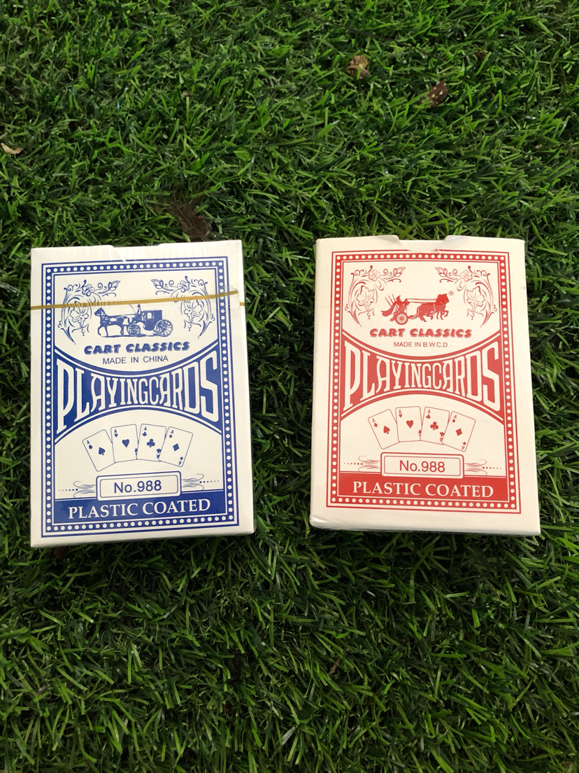 游戏牌 桌游 桥牌宽版扑克牌 54张扑克 宾王988扑克