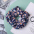 Mori Vintage Floral Hair Ring Hair Rope French Large Intestine Ring Fabric Headband Korean Partysu Hair Accessories Women Wholesale