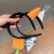 Korean Internet Celebrity Douyin Face Wash Funny Headband Female Carrot Clip Cute Headband Hairpin Headdress