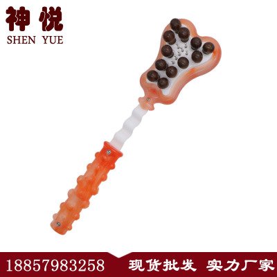 817 shenyue multi - function wooden back massage tapping and tapping meridians and collaterals massage stick is multi - function meridians and collaterals tapping