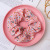 Mori Vintage Floral Hair Ring Hair Rope French Large Intestine Ring Fabric Headband Korean Partysu Hair Accessories Women Wholesale