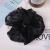 Japanese new trend wave point large intestine ring organza big hair ring flower heirloom ladies hair ornaments students hair ribbon