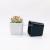 F20-c mini imitation pottery square plastic flowerpot imitation porcelain flowerpot