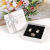 9*9 silver point set jewelry box jewelry box cross border cross belt bow necklace box bracelet box spot