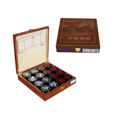 Chess ◆4.5/ black/acrylic/wooden box litre /