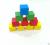 Elementary school school geometry kit props cylindrical cuboid cube shape blocks