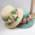 Jialan New Fresh Children's Braided Hat Summer Outing Sun-Proof Beach Hat All-Match Small Garland Straw Hat