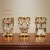 Gold Plating Ceramic Vase Furnishings Ornaments Decoration Crafts Ornaments Vase Decoration