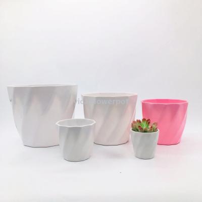 Y18 twill amine flowerpot plastic flowerpot imitation porcelain flowerpot imitation ceramic flowerpot