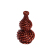 Handmade Flower Basket Willow Basket Rattan Vase Ornament Dried Flower Arrangement Flower Pot Treasure Gourd Decoration