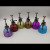 Manufacturer direct sale of new glass spray pot color spraying process beautiful spray pot flower Yang glass spray pot