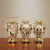 Gold Plating Ceramic Vase Furnishings Ornaments Decoration Crafts Ornaments Vase Decoration