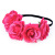 Hawaii holiday Christmas wreath 7 cm imitation flower head flower single side velvet rose hair ornaments bridal headdress