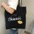 Printed Canvas Bag Shoulder Handbag Customized Export Korean Style Ins Simple All-Matching