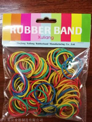 Color Rubber Band 50G/Paper Card + Bag