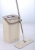 New scratchle lazy no cleaning plate mop bucket large scratchle stainless steel rod with water hole