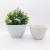 Y126 geometric six-sided bowl plastic flowerpot miamine flowerpot imitation porcelain flowerpot