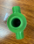 Green Angle Valve Triangular Plastic with Alloy