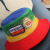 The Children Fisherman Summer Sun Hat European Cartoon Breadman renewed mesh Sun Hat Children Hat Man