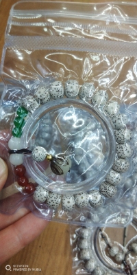 Vacuum Packing Hainan High Density Star Bodhi Mystery Month Hand String Dry Ground original seed Bai Beads Single Circle Bracelet