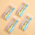 Macaron  children's toothbrush 3 Japanese 2-3-6 years old baby fat handle small head super fine soft bristle toothbrush