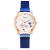 2020 new south Korean women's fashion watch with magnet strap, flowery and delicate design, ladies fashion quartz watch