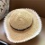 Summer Children's Straw hats with big Brims South Korean baby girl Sun Hat Tour Sun Protection Beach Princess Fisherman Hat