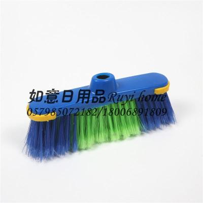 Plastic broom head broom rubber border classic foreign trade