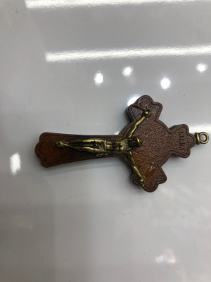 Wood Cross and alloy like, key chain necklace matching, DIY