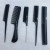 The factory sells The foreign trade 10 sets of black hair comb combination hair salon hair styling tool comb set