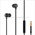 Kj-866 metal in-ear headphones with heavy low tone band, wheel-controlled mobile phone, computer, MP3, universal earbuds
