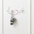 Cartoon colored cloud super glue magic stick hook free of nails behind the door hanging clothes hook bathroom hook
