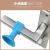 Mute Plastic Door Stopper Plastic Silicone Door Stopper Sets Handle Bathroom Bathroom Anti-Collision Door Suction 