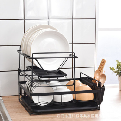 Tie yi northern European kitchen drain bowl rack tray household drying bowl rack sink drain bowl rack chopstick cage